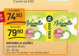 Flop NATURELLA VLOŽKY vybrané druhy 14-20 ks nabídka