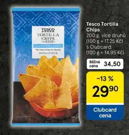 Tesco Tesco Tortilla Chips, 200 g, více druhů nabídka