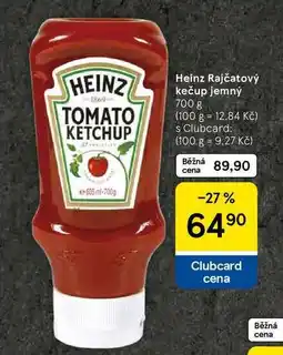 Tesco Heinz Rajčatový kečup jemný, 700 g nabídka