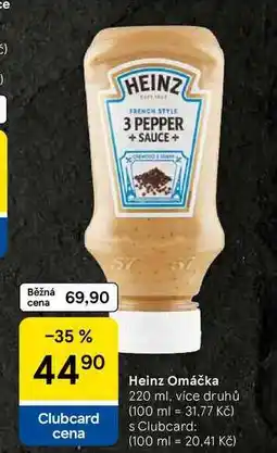 Tesco Heinz Omáčka, 220 ml, více druhů nabídka