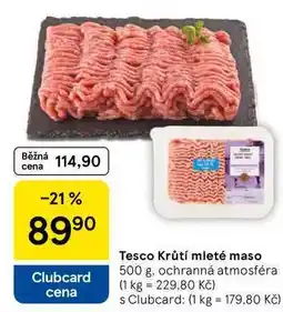 Tesco Tesco Krůtí mleté maso, 500 g nabídka