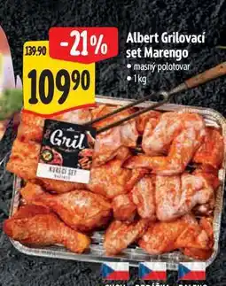 Albert Albert Grilovací set Marengo 1kg nabídka