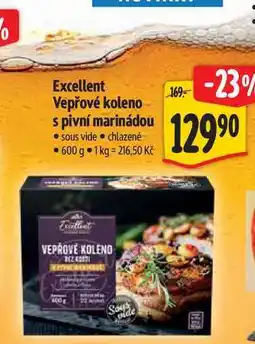 Albert Excellent Vepřové koleno s pivní marinádou sous vide 600 g nabídka