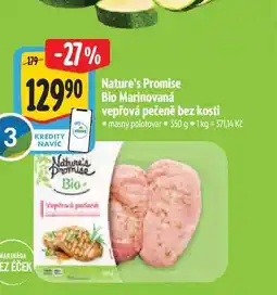 Albert Nature's Promise Bio Marinovaná vepřová pečeně bez kosti 350 g nabídka