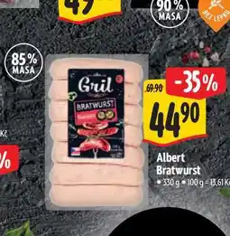 Albert Albert Bratwurst 330 g nabídka
