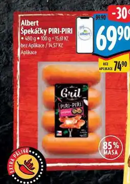 Albert Albert Spekáčky PIRI-PIRI 480 g nabídka