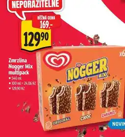 Albert Zmrzlina Nogger Mix multipack 540 ml nabídka