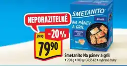Albert Smetanito Na pánev a gril 200 g nabídka