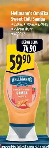 Albert Hellmann's Omáčka Sweet Chili Samba 250 ml nabídka
