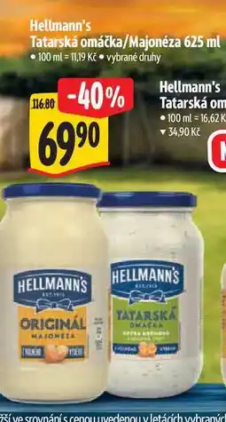 Albert Hellmann's Tatarská omáčka/Majonéza 625 ml nabídka