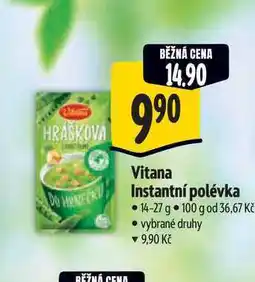 Albert Vitana nstantní polévka 14-27 g nabídka
