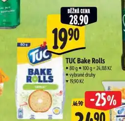 Albert TUC Bake Rolls 80 g nabídka