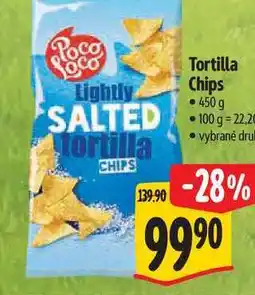 Albert Tortilla Chips 450 g nabídka