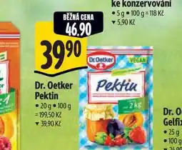 Albert Dr. Oetker Pektin 20 g nabídka
