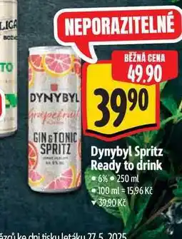 Albert Dynybyl Spritz Ready to drink 6% 250 ml nabídka