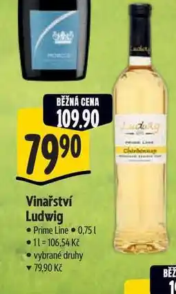 Albert Vinařství Ludwig 0,75 l nabídka