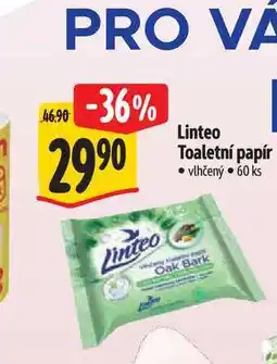 Albert Linteo Toaletní papír vlhčený 60 ks nabídka