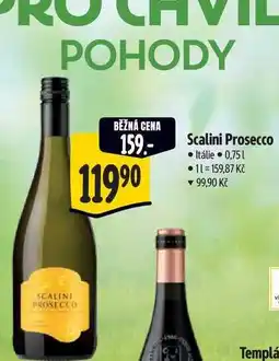 Albert Scalini Prosecco 0,75 l nabídka