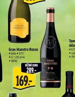 Albert Gran Maestro Rosso 0,75 l nabídka