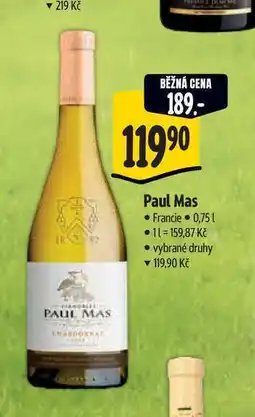 Albert Paul Mas 0,75 l nabídka