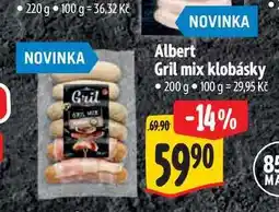 Albert Albert Gril mix klobásky 200 g nabídka