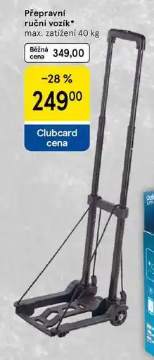 Tesco Přepravní ruční vozík, max. zatížení 40 kg nabídka