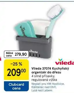 Tesco Vileda Kuchyňský organizér do dřezu 4 silné přísavky nabídka