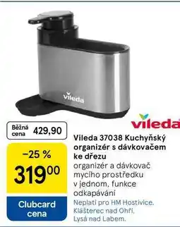 Tesco Vileda 37038 Kuchyňský organizér s dávkovačem ke dřezu nabídka