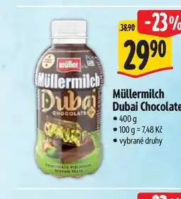 Albert Müllermilch Dubai Chocolate 400 g nabídka