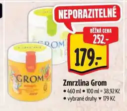 Albert Zmrzlina Grom 460 ml nabídka