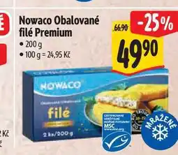Albert Nowaco Obalované filé Premium 200 g nabídka