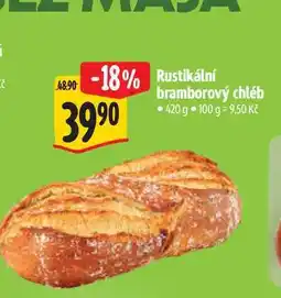 Albert Rustikální bramborový chléb 420 g nabídka