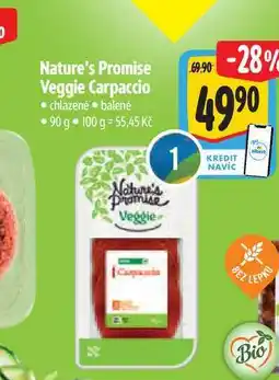 Albert Nature's Promise Veggie Carpaccio 90 g nabídka