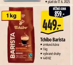 Albert Tchibo Barista zrnková káva 1kg nabídka