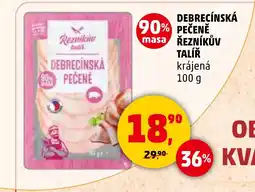 Penny Market Debrecinska pečene Řezníkův talíř nabídka