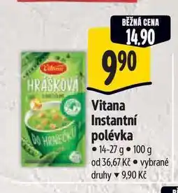 Albert Vitana Instantní polévka 14-27 g nabídka