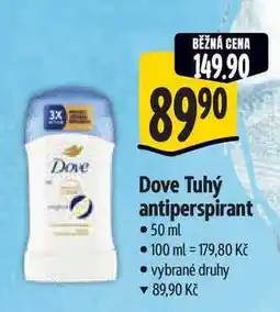 Albert Dove Men tuhý antiperspirant 50ml, vybrané druhy nabídka
