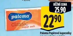 Albert Paloma Papírové kapesníky 10x 10 ks nabídka