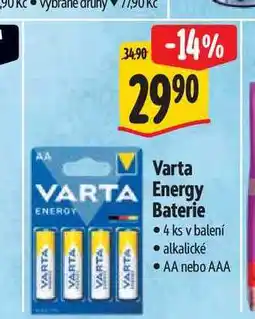 Albert VARTA Energy Baterie 4 ks nabídka