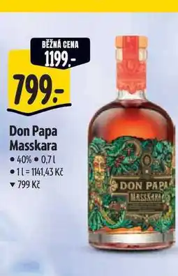 Albert Don Papa Masskara 0,7 l nabídka