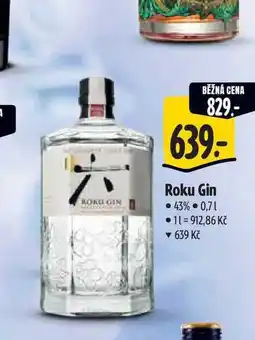 Albert Roku Gin 43% 0,7 l nabídka