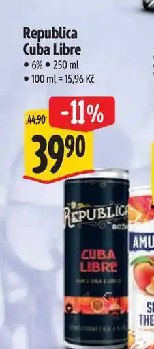 Albert Republica Cuba Libre 250 ml nabídka