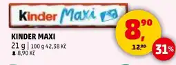 Penny Market Kinder Maxi nabídka