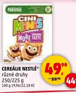 Penny Market NESTLÉ Cereálie nabídka