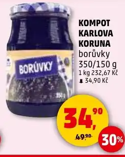 Penny Market Kompot Karlova koruna nabídka