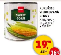 Penny Market PENNY Kukuřice sterilovaná nabídka