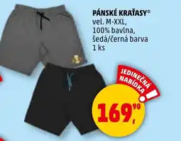 Penny Market Pánské kraťasy nabídka