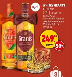 Penny Market Whisky Grant's nabídka