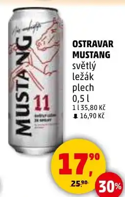 Penny Market MUSTANG Ostravar nabídka