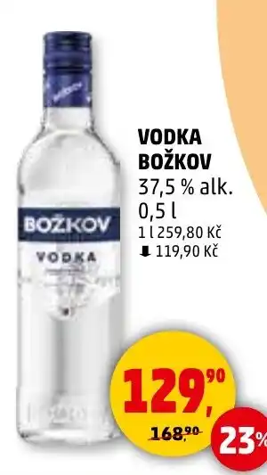 Penny Market BOŽKOV Vodka nabídka